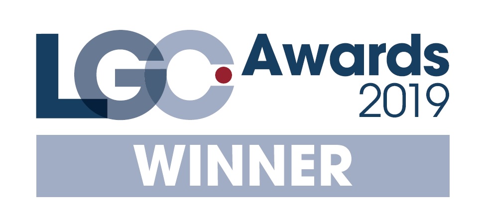 LGC Awards 2019 Winner logo.